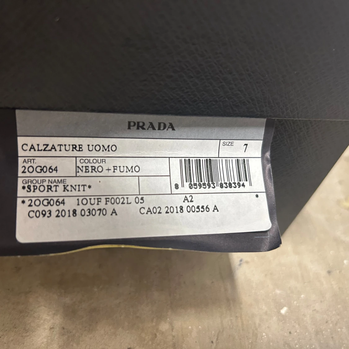 Svarta Cloudbust Prada sneakers - 93
