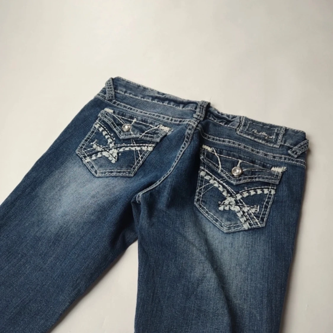 lågmidjade Flared jeans - 91