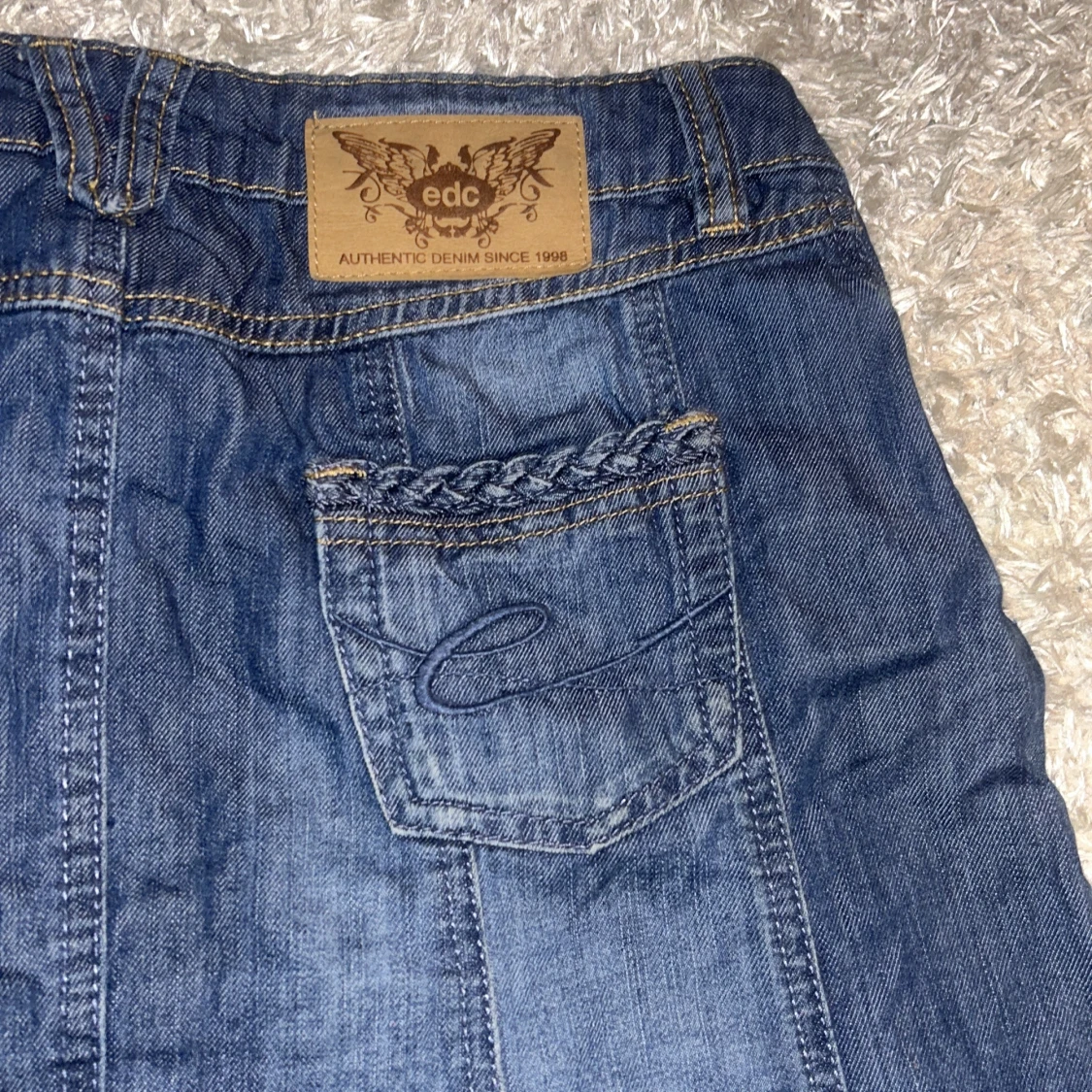 Jeanskjol från Esprit - 91