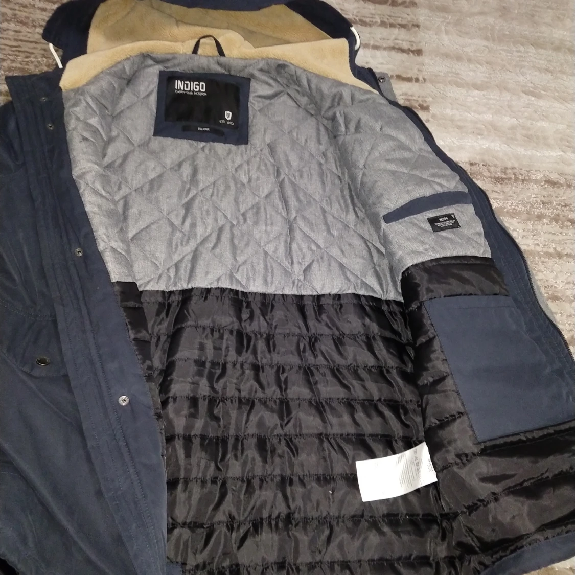 Mörkblå jacka från Indigo - 90