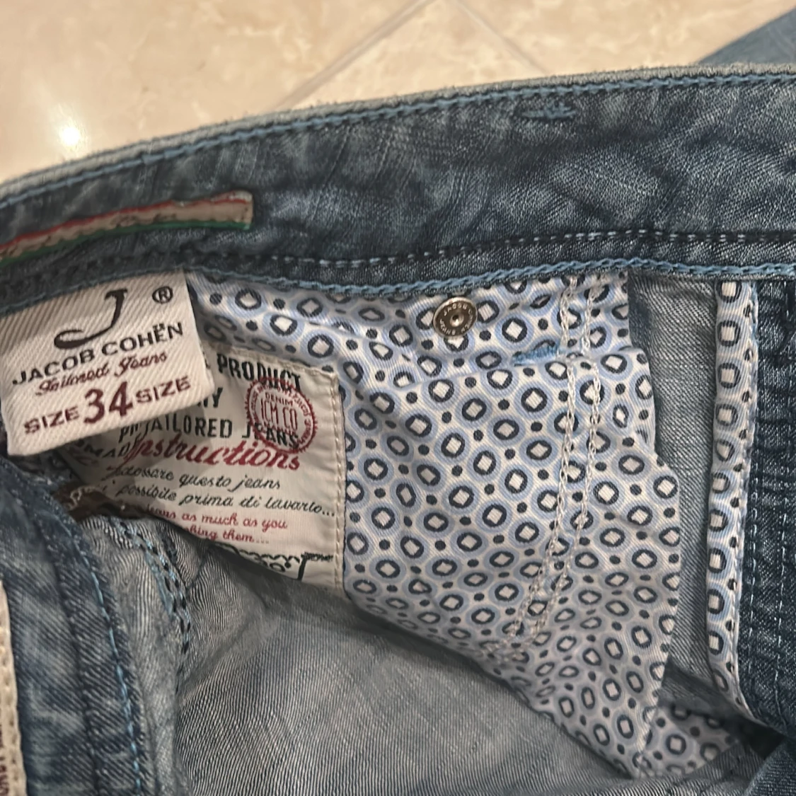 Blå jeans från Jacob Cohen - 92