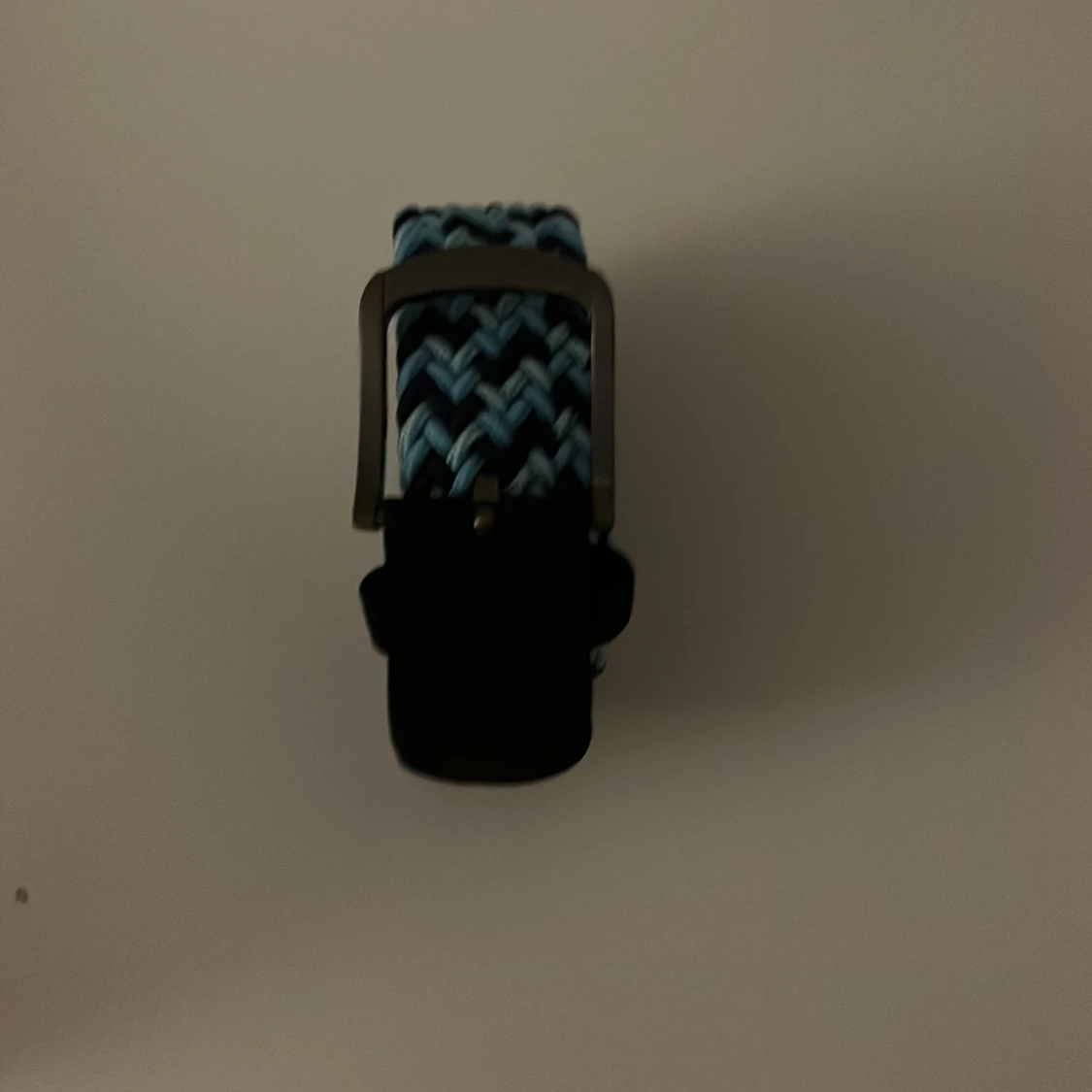 Blått flätat bälte - 91