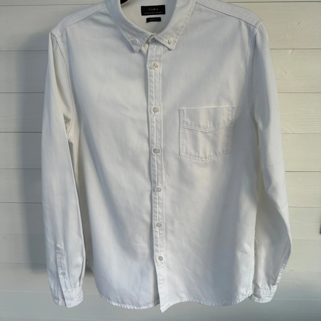 Overshirt/Vit Skjorta
