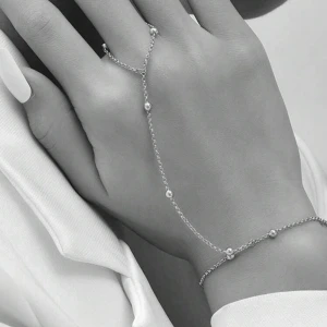  silver handkedja - Snygg silver handkedja,oanvänd. 