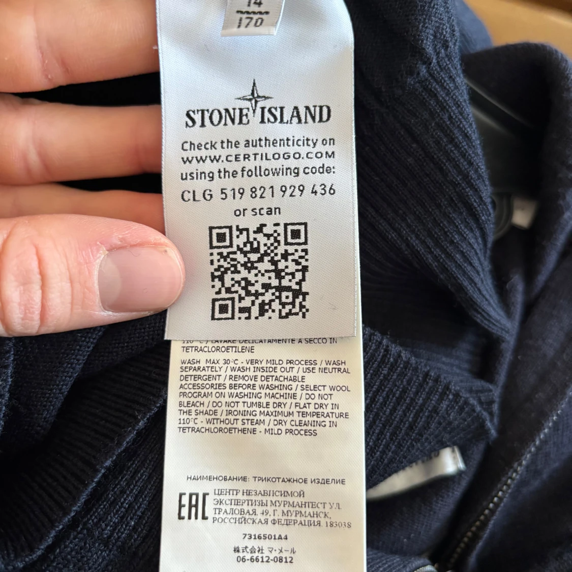 Mörkblå från Stone Island Junior - 2