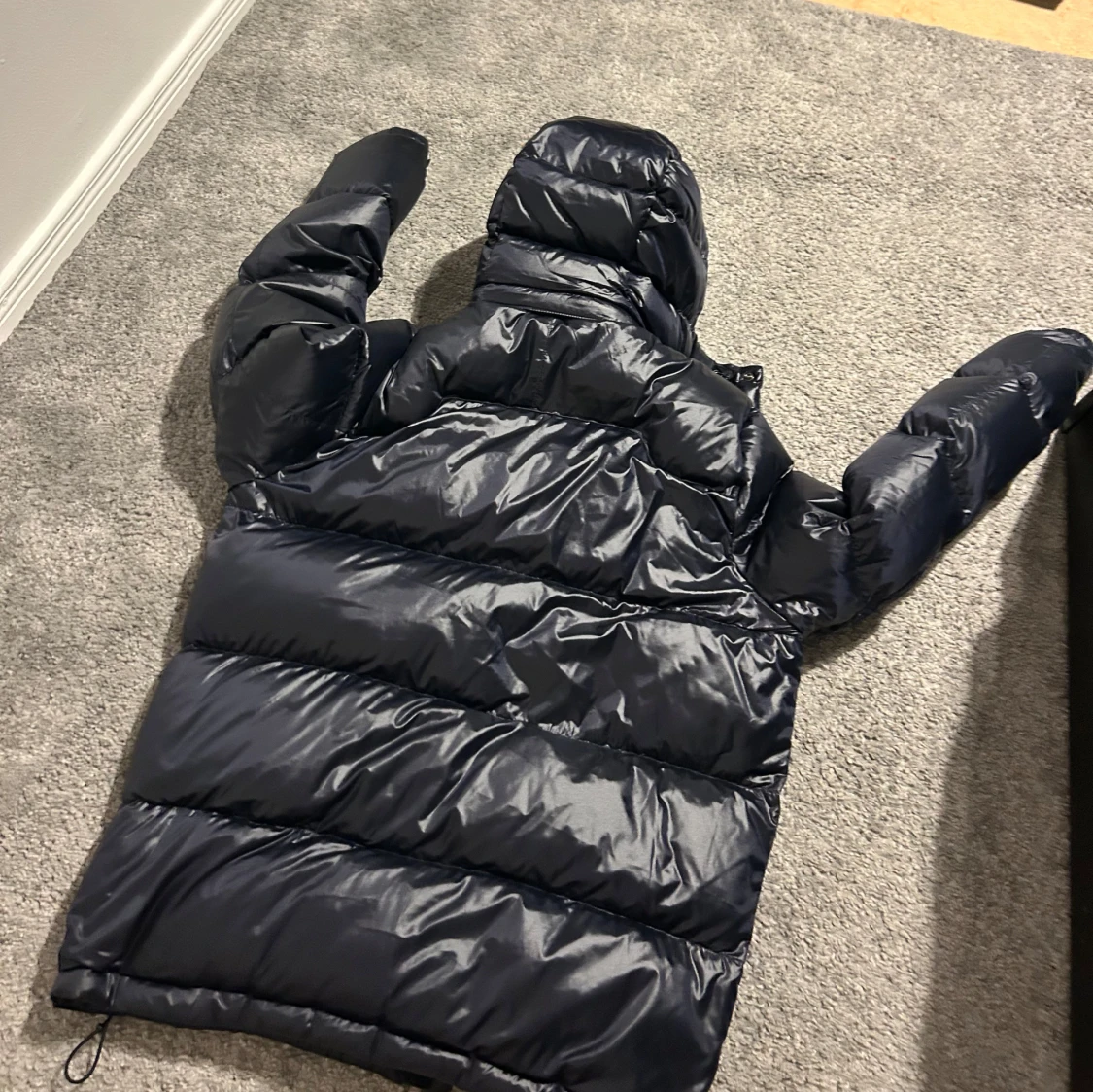 Blå puffer jacket från polo ralph lauren ny pris 6500 - 1