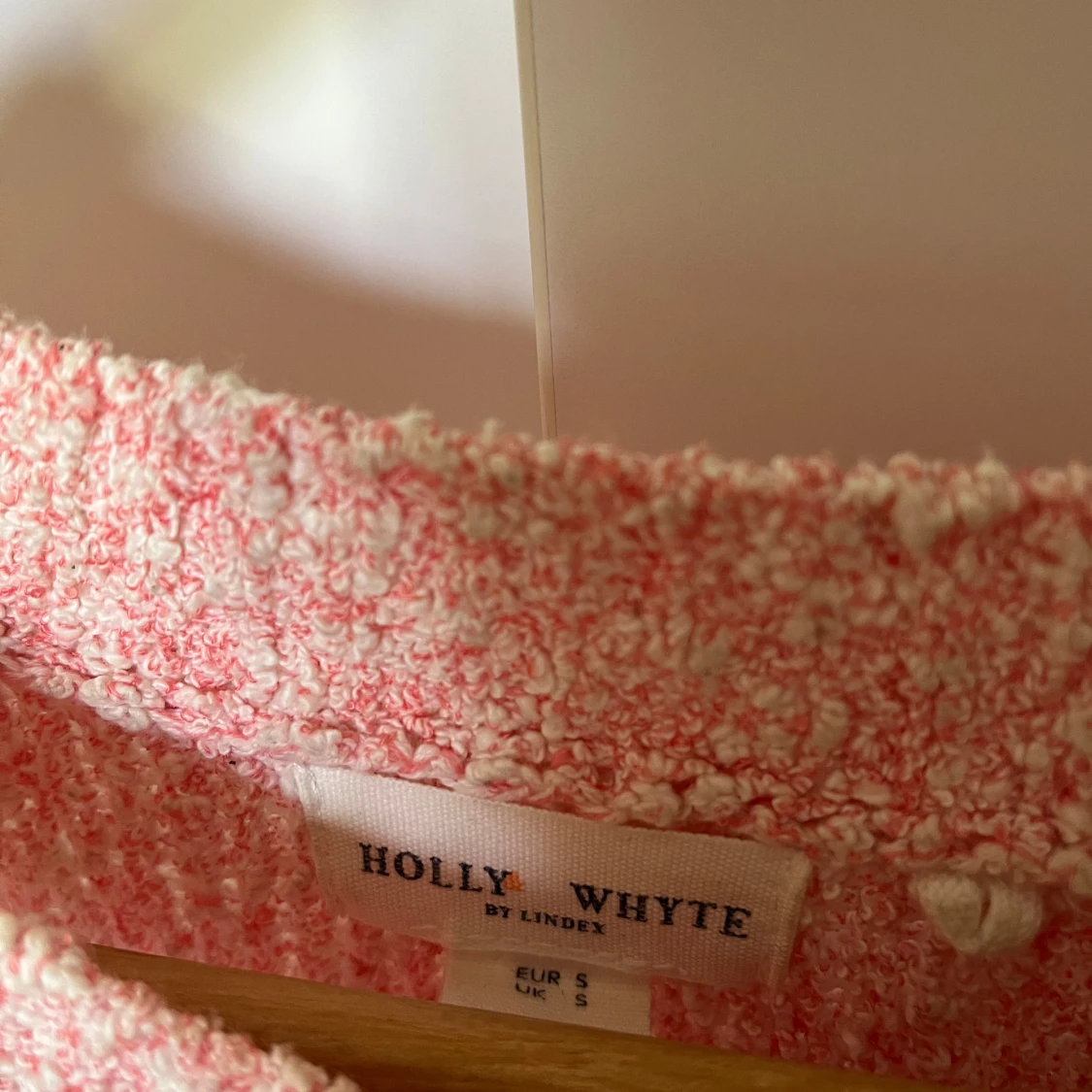 Rosa stickad topp från Holly Whyte by Lindex - 3