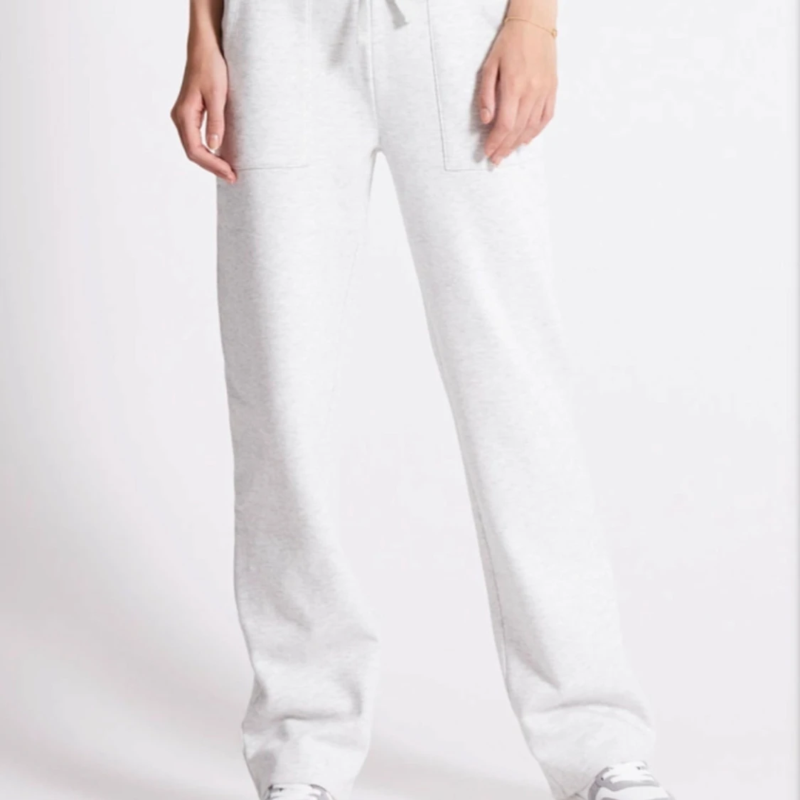 Grå mjukisbyxor från 157 - 1