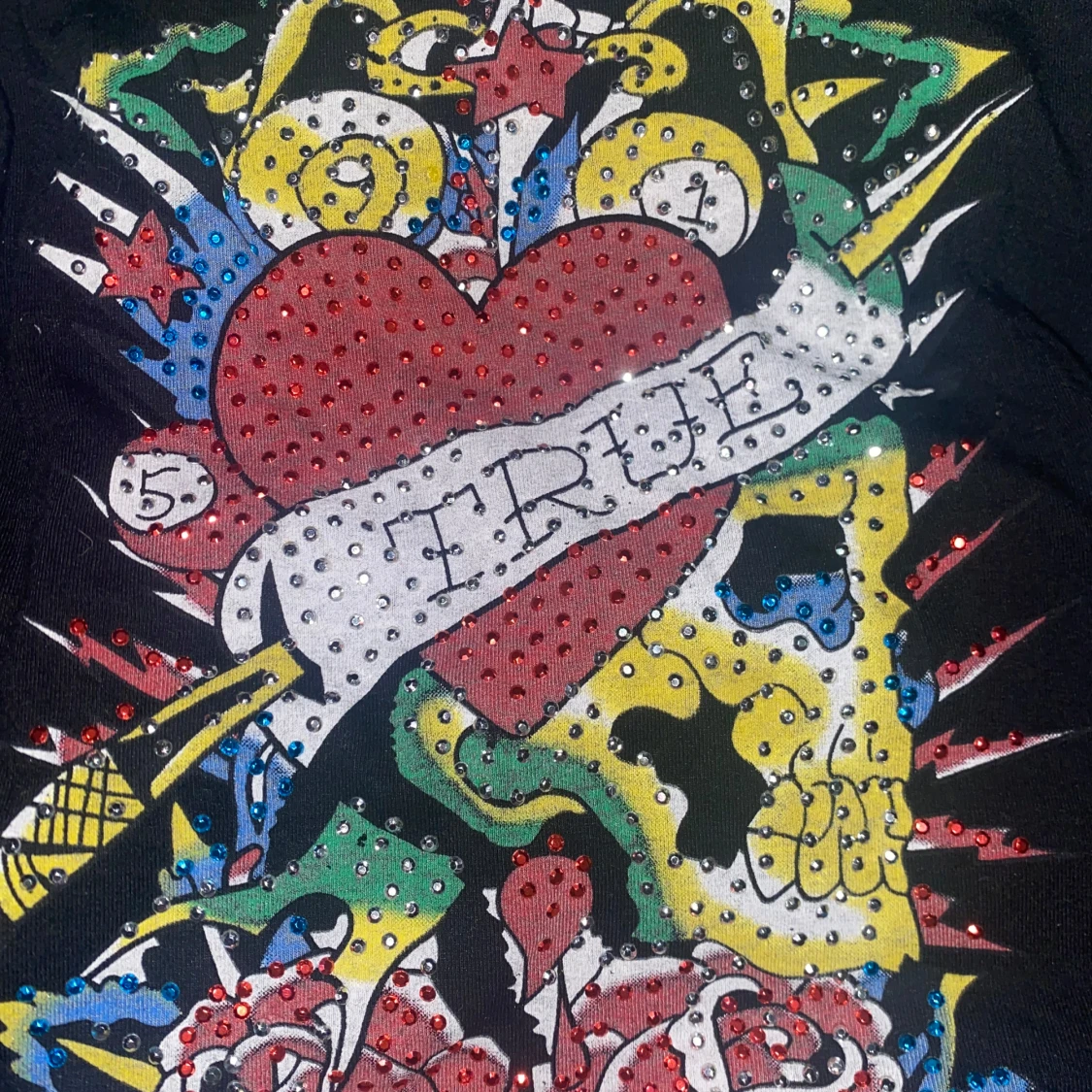 Svart linne från Ed Hardy - 90