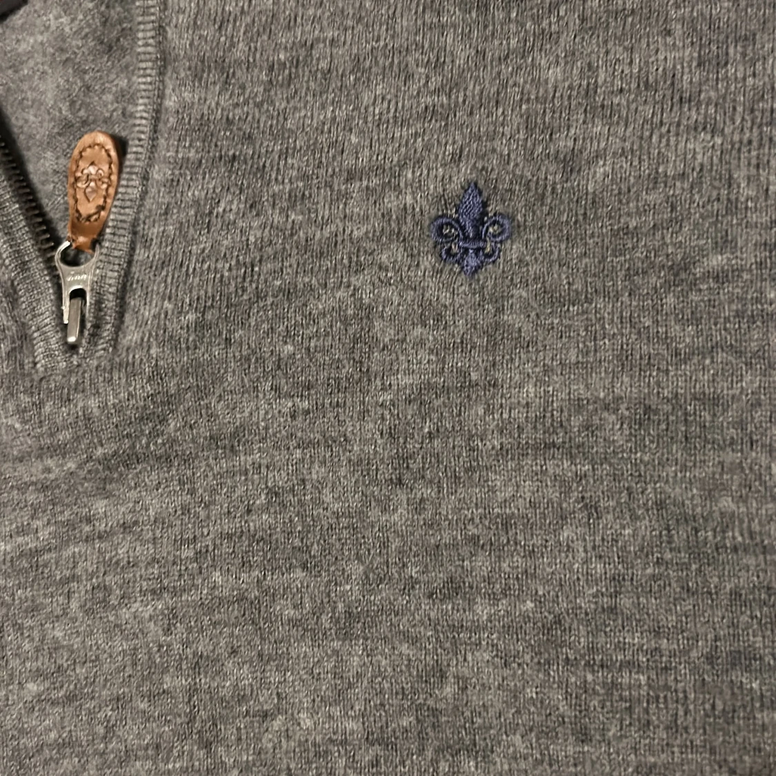 Grå merinoulltröja från Morris - 91