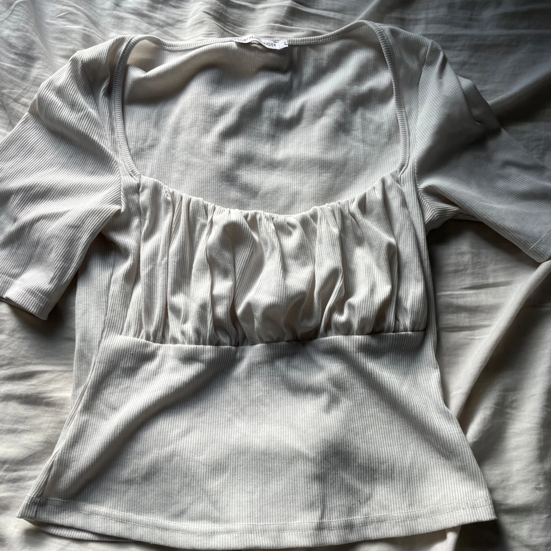 Vit ribbad topp från Toby Heart Ginger