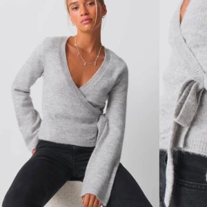 Grå omlottkofta från Gina - Helt ny med prislapp kvar. Tycker inte om hur den sitter på mig, slutsåld och jag går inte ner i pris!💗