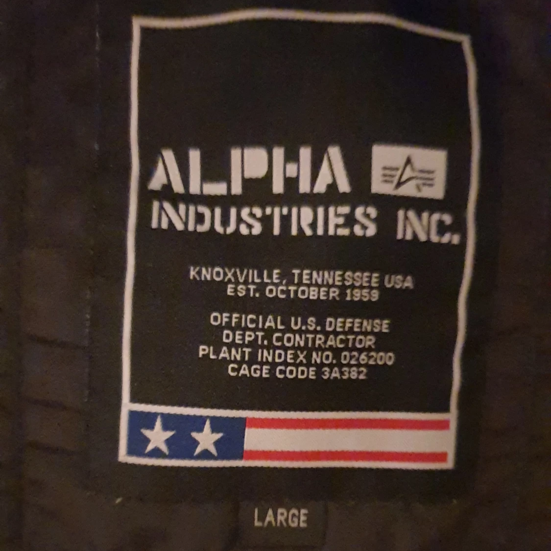 Svart bomberjacka från Alpha Industries - 92