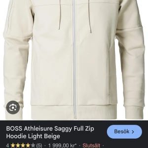 Hugo boss zip - Enbart använd 3-4 gånger är skitskön å snygg Säljes då jag ej tycker jag passar i beige Billigare vid snabb affär
