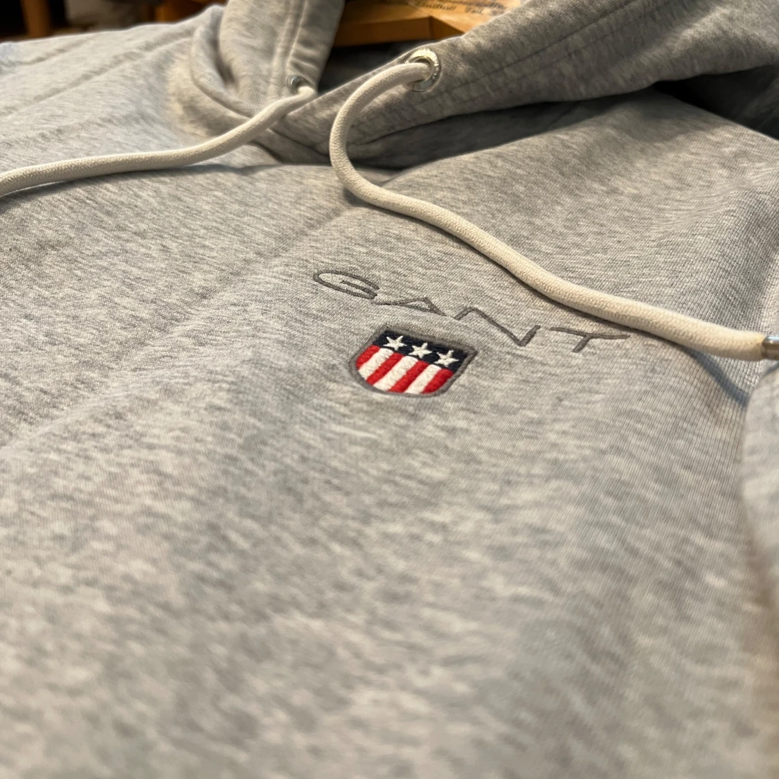 Gant Hoodie Grå S - 92