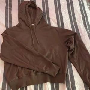 Brun hoodie från Bread & Boxers - Säljer en snygg brun hoodie från Bread & Boxers i storlek S, skulle säga att den är normal i storleken. Väldigt bra skick enbart använd en eller två ggr. Säljer den då den bara ligger här hemma och inte kommer till användning. Hör av dig vid intresse eller för mer info. Köparen betalar frakt💕