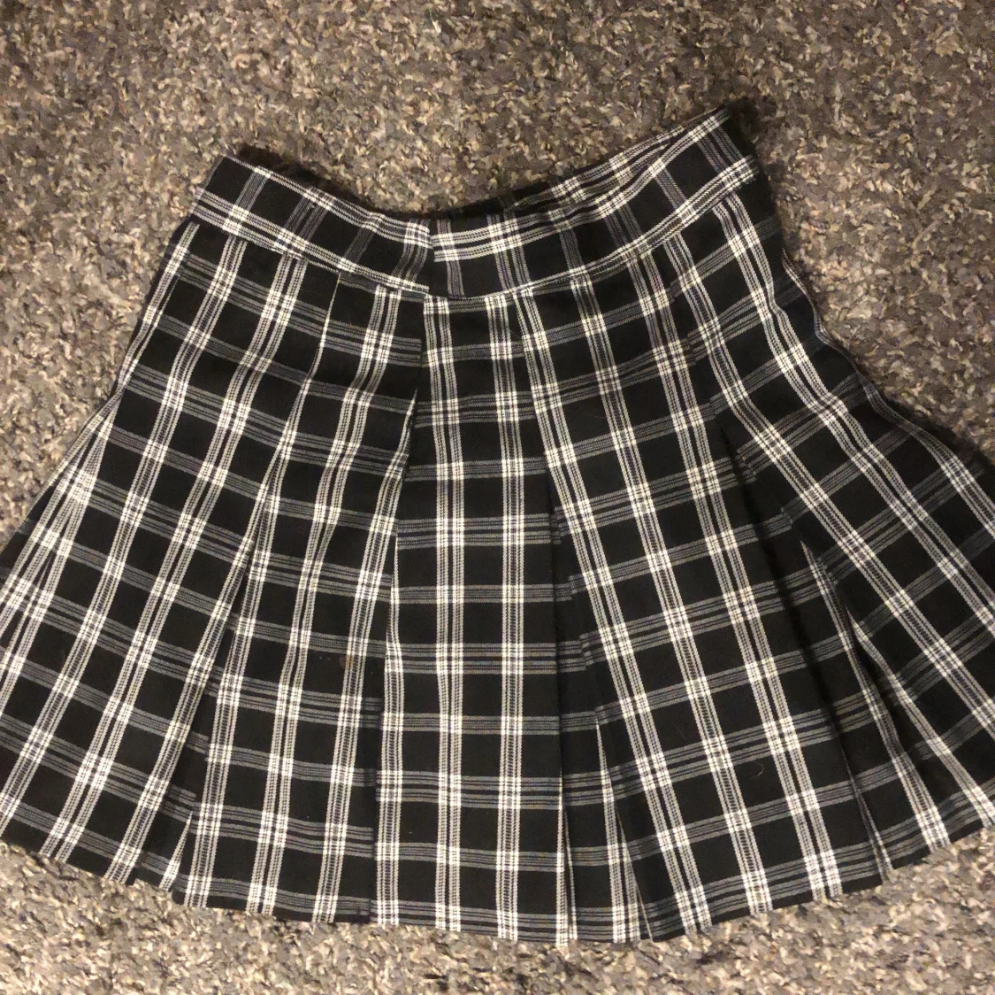 Rutig kjol från hm💗