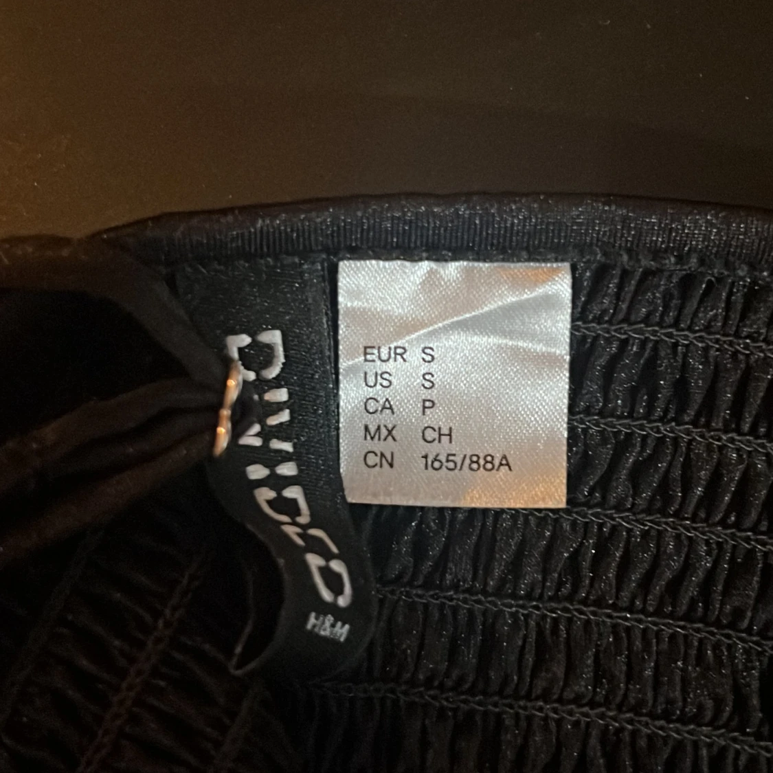 Svart linne/blus - 92