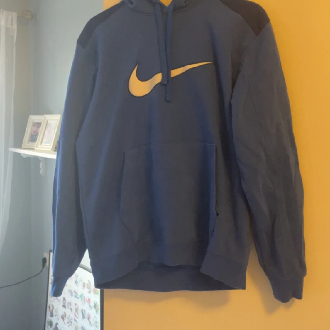 Blå hoodie från Nike