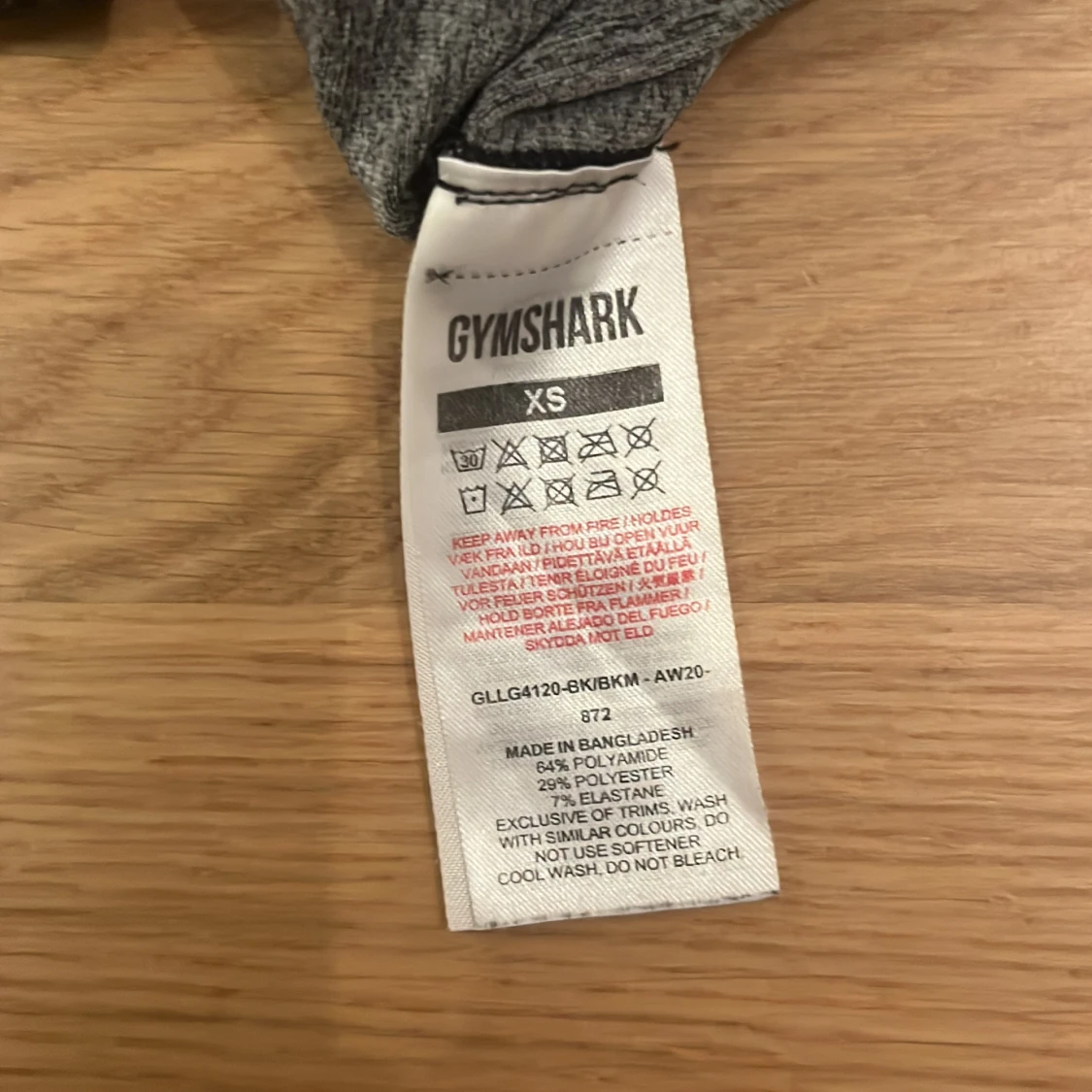 Svarta och grå leggings från Gymshark - 93