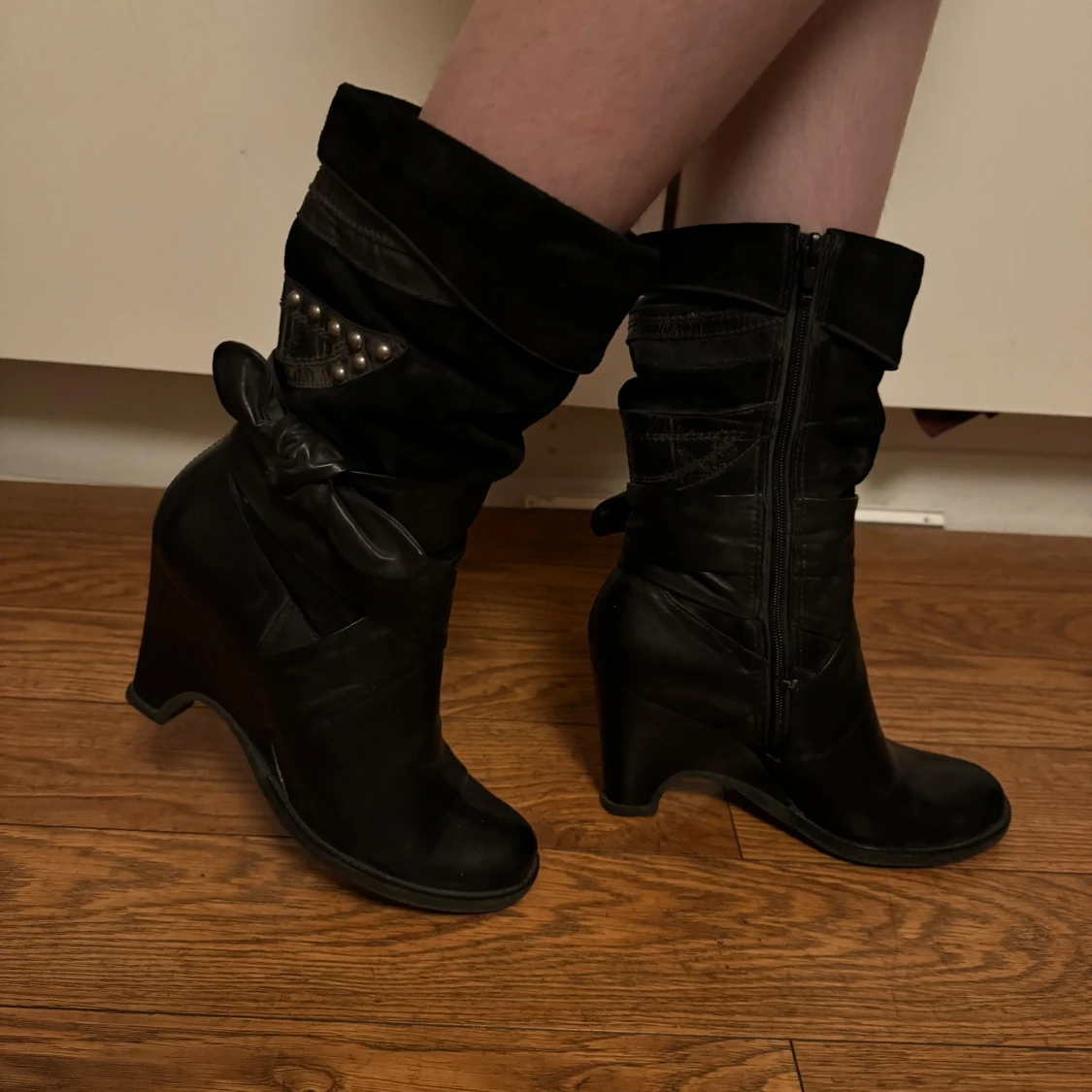 Svarta stövletter från Bronx - 93