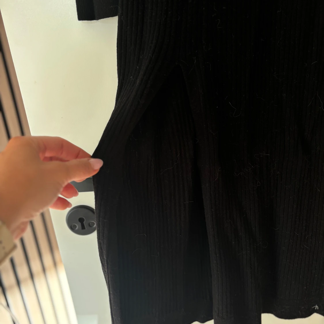 Stickad klänning  - 90