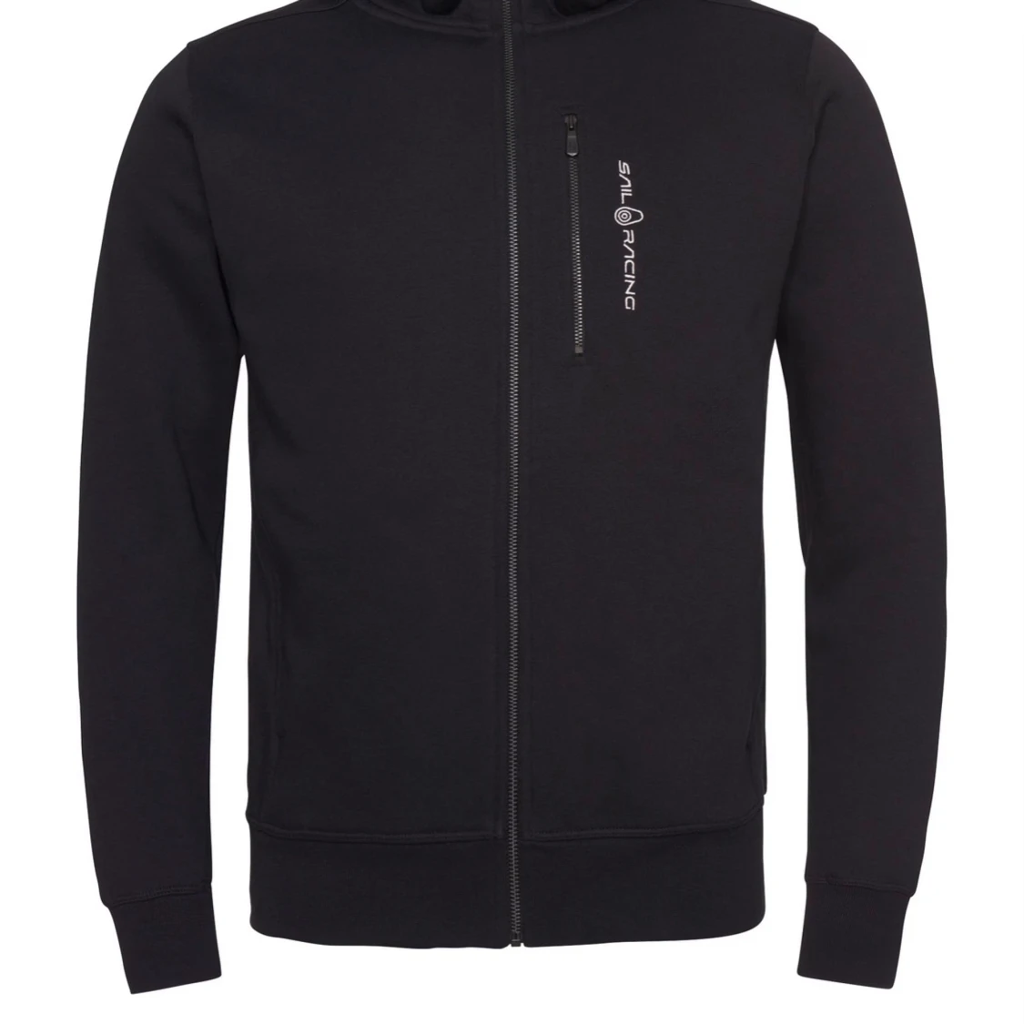 Svart zip hoddie från Sail Racing