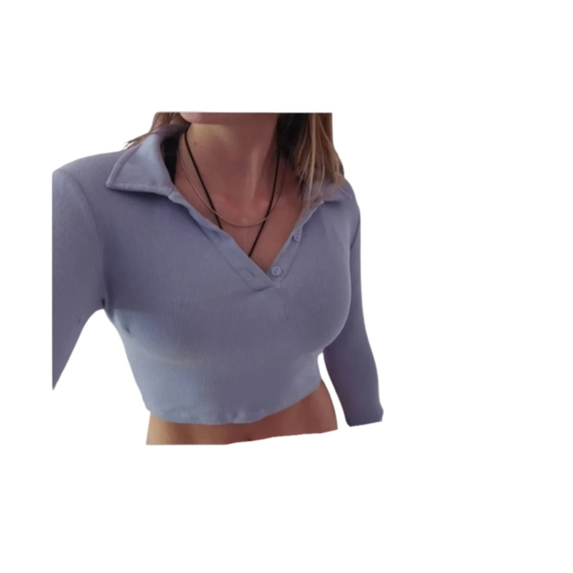 Ljusblåa topp 2st - 90