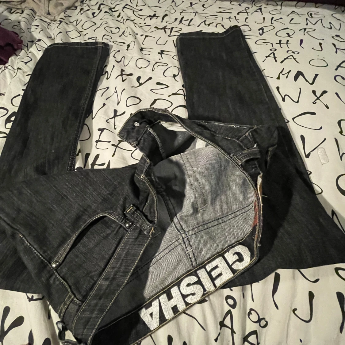 Svarta jeans från GESHA - 90