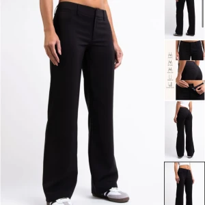 Kostymbyxor från Madlady - Superfina lågmidjade svarta kostymbyxor i storlek 38 TALL från Madlady. Säljer dom då jag gått ner i vikt och de blivit för stora för mig. Inköpspris 649kr