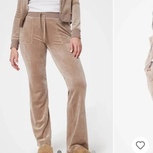 Juciy Couture Tracksuit - Biege juciy set! jätte fint och perfekt för höst och vinter när man vill ha något varmt att gå runt med!