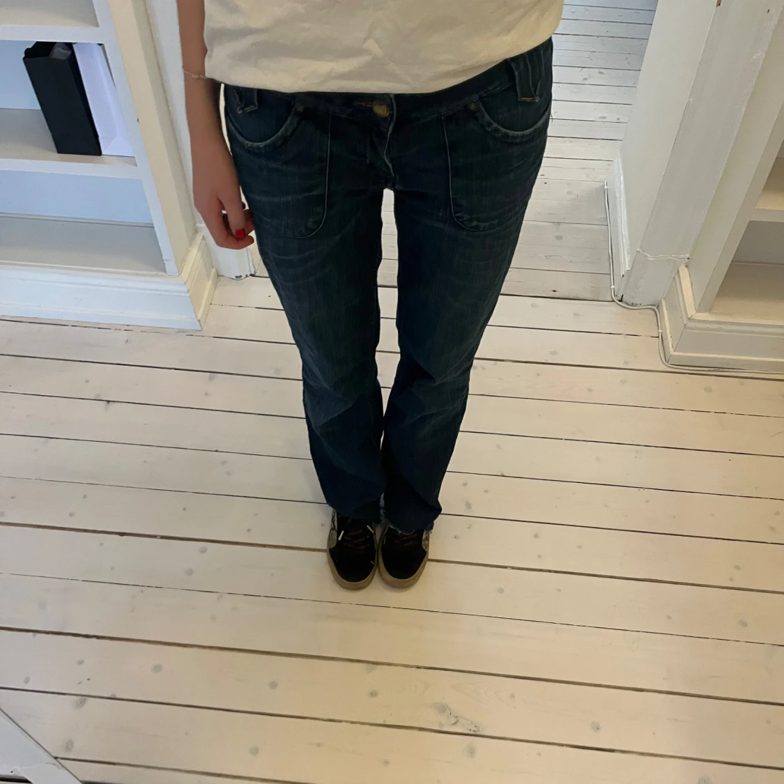 Blå jeans från Lee - 92