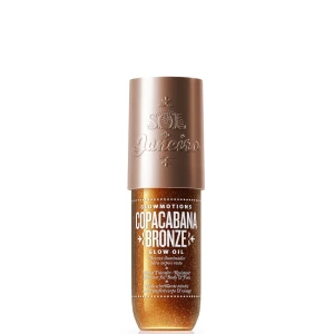 Sol de jainero Bronze Glow Oil - Copacabana Bronze Glow Oil från Sol de Janeiro ger en strålande och solkysst look. Denna olja har en gyllene nyans och kommer i en elegant flaska med bronsfärgat lock. Perfekt för att ge huden en skimrande finish. endast testad + originalpris 400💗