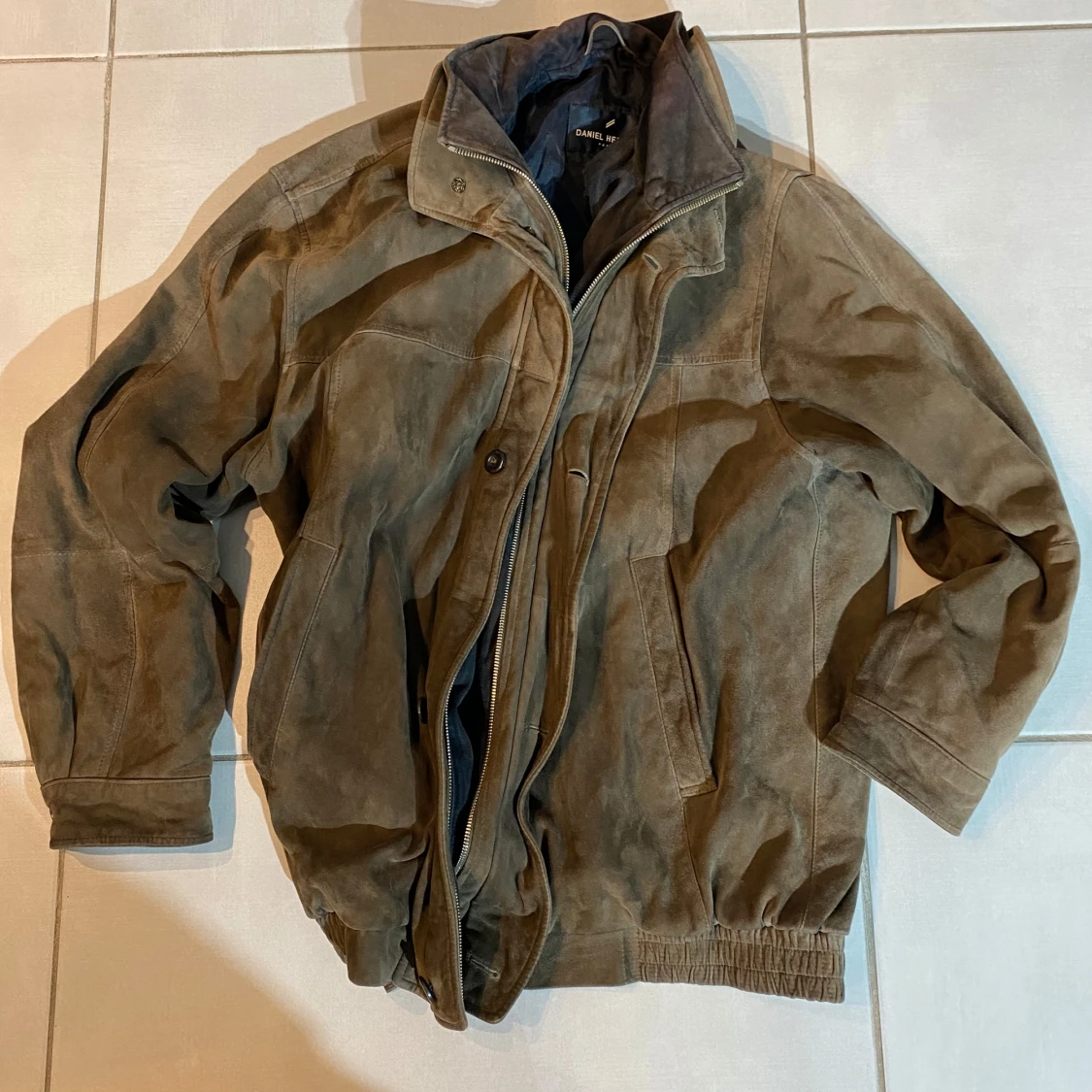 Brun mockajacka från Daniel Hechter