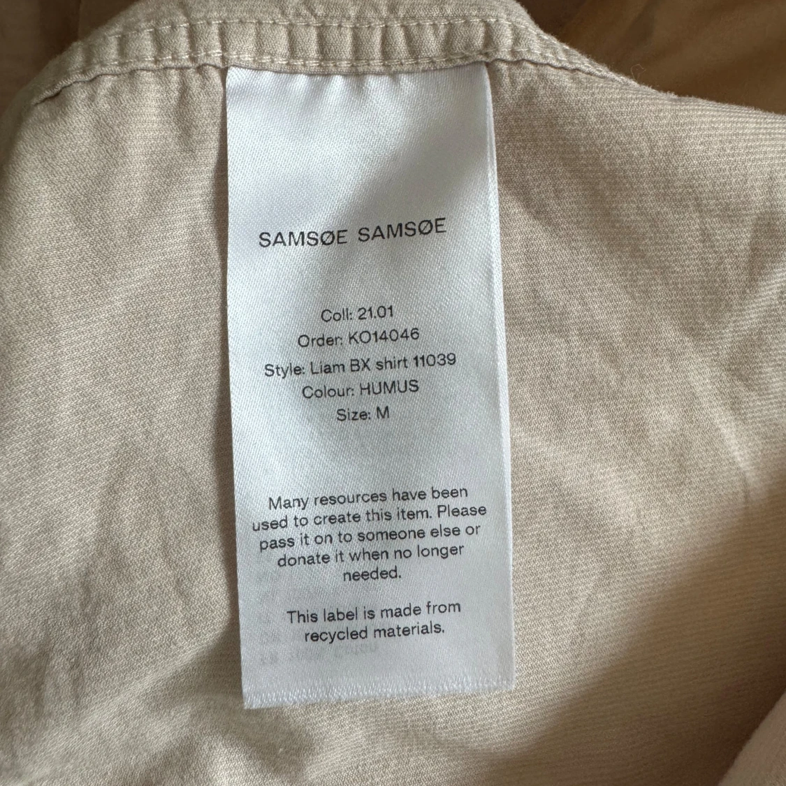 Samsøe Samsøe långärmad skjorta - 91