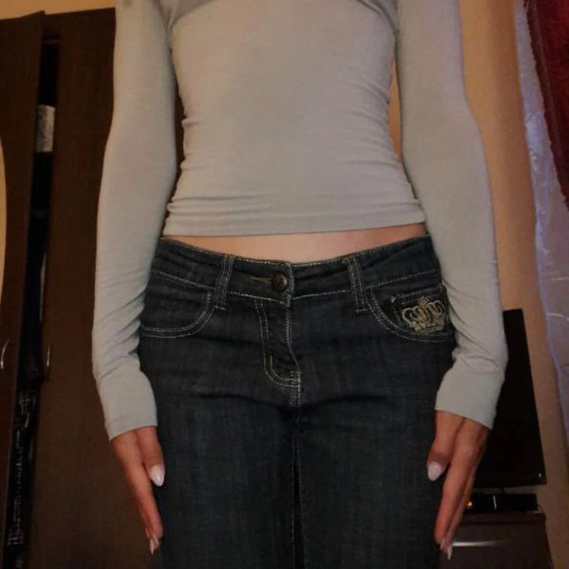 Långärmad tröja 💕 - 90