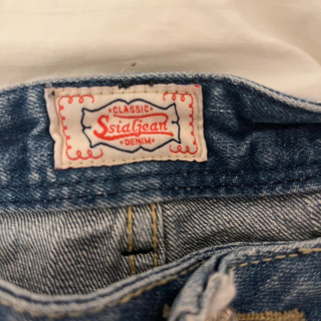 Blå jeansshorts från Ssiajean - 2