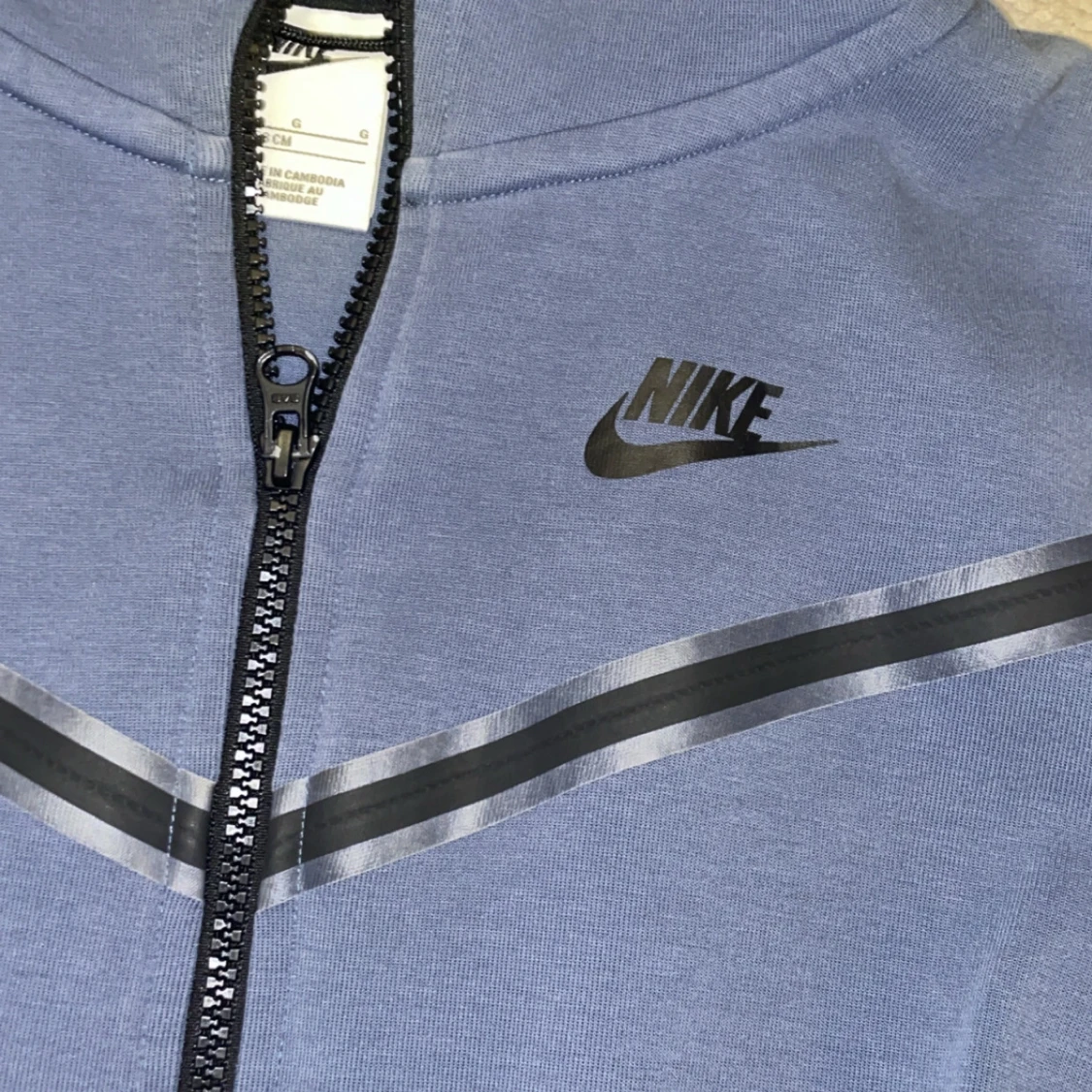 Blå hoodie från Nike - 1