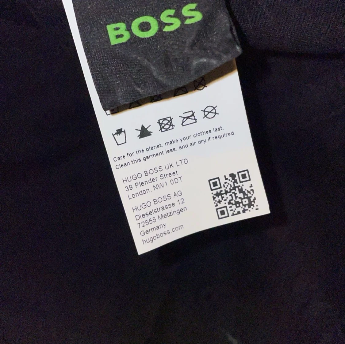 Svart keps från Boss - 2