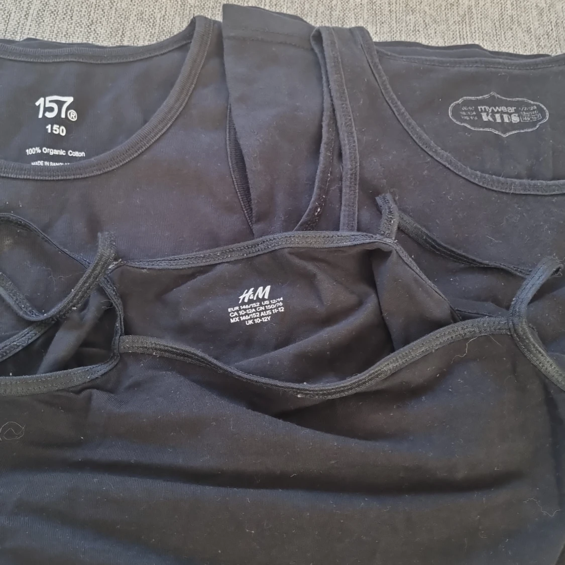 Svarta linnen i olika stilar - 93