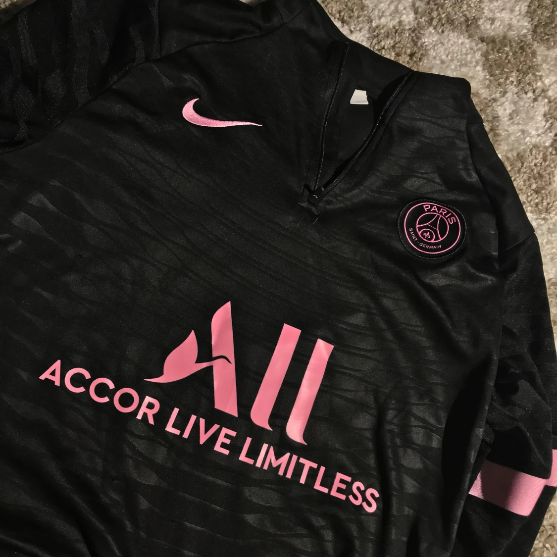 Nike X PSG  Black/Pink Tracksuit - 3