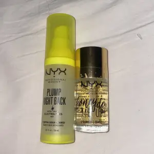 Säljer mina primers  Nyx honey me up  Nyx plump Right back Båda e oanvända. Jag säljer dem då jag fick dom o inte kan använda dom för att jag redan har fått för många🥰 Säljer båda för 300 eller en för 200.  Nypris 250.  Säljer för 200 då dom e nya💕  