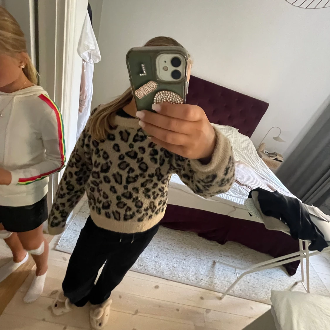 Jättefin leopard tröja - 92