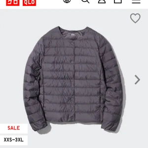 Uniqlo jacka - Säljer denna jättefina uniqlo jacka då den inte kommer till användning längre. Perfekt nu till hösten!💗