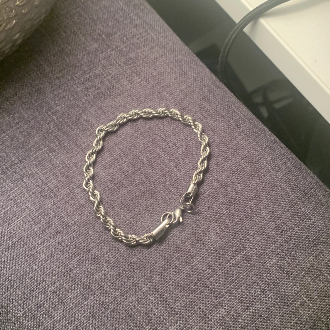 Säljer min Silver arm band  - 91