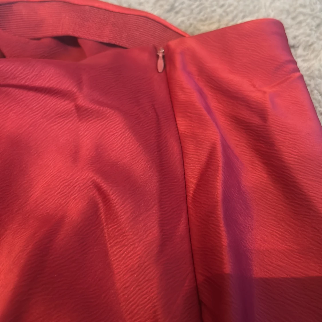 Röd lång kjol - 92