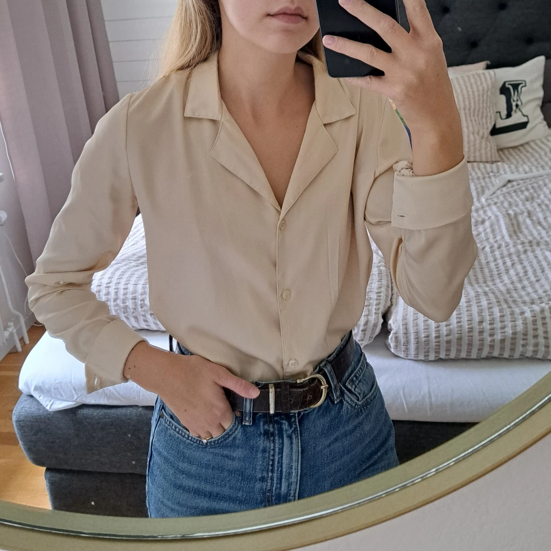 Sidenblus från Chiquelle - 90