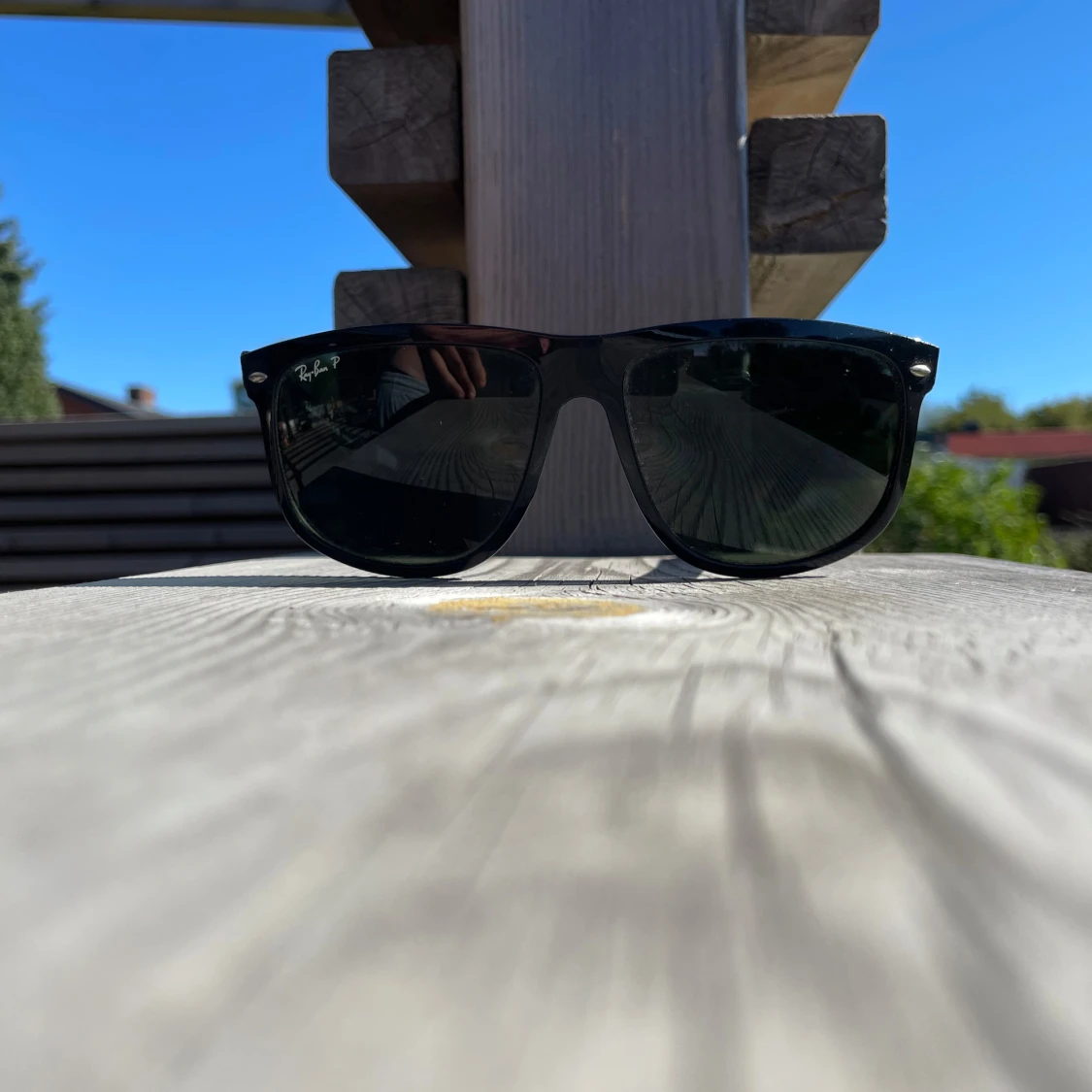 Ray ban boyfriend polerade 