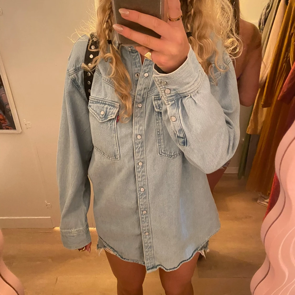 Snygg jeans skjorta/ jacka