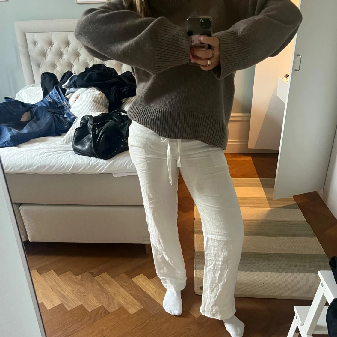 Alobha label linnebyxor - 2